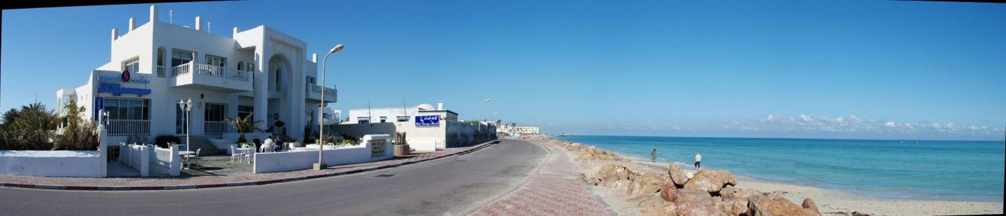 Hotel Flamingo Beach Mezraia Exterior foto